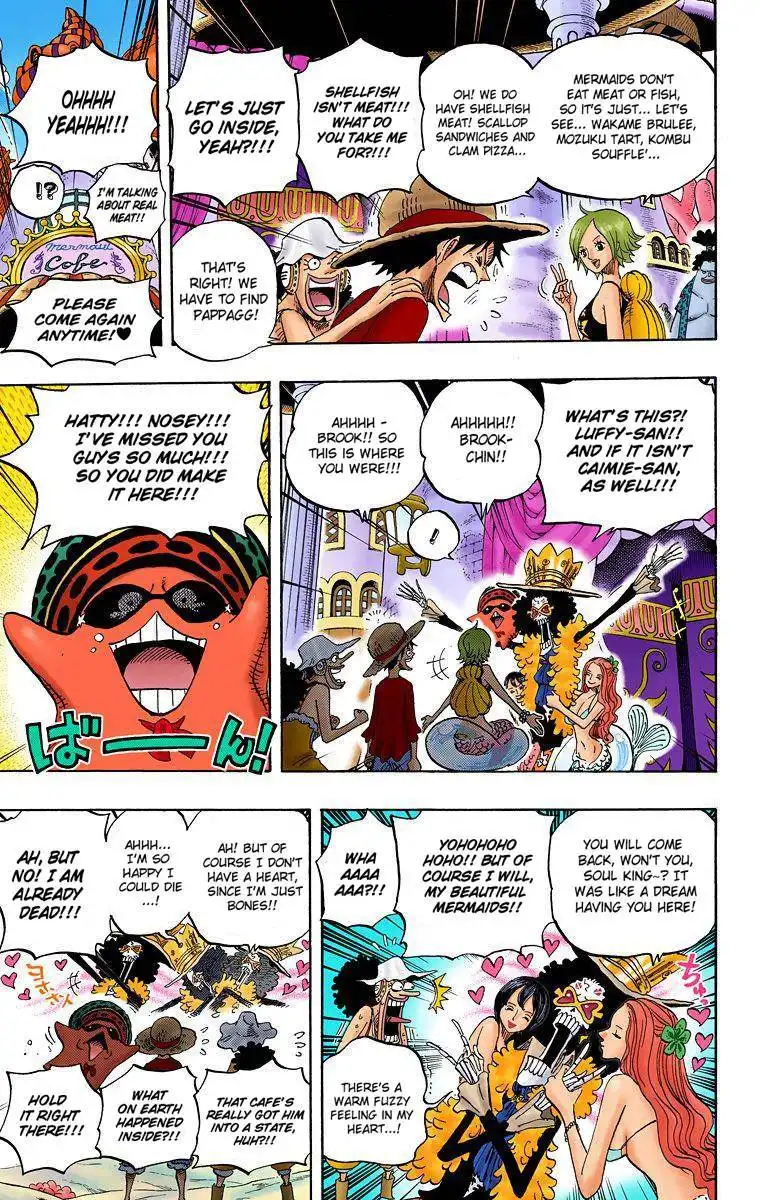 One Piece - Digital Colored Comics Chapter 610 10